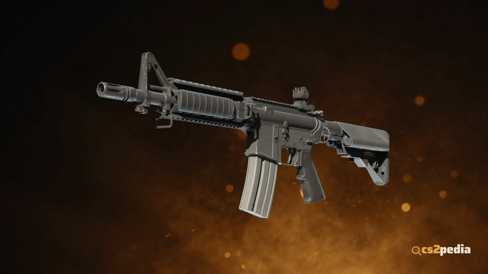 M4A4 — branded showcase render
