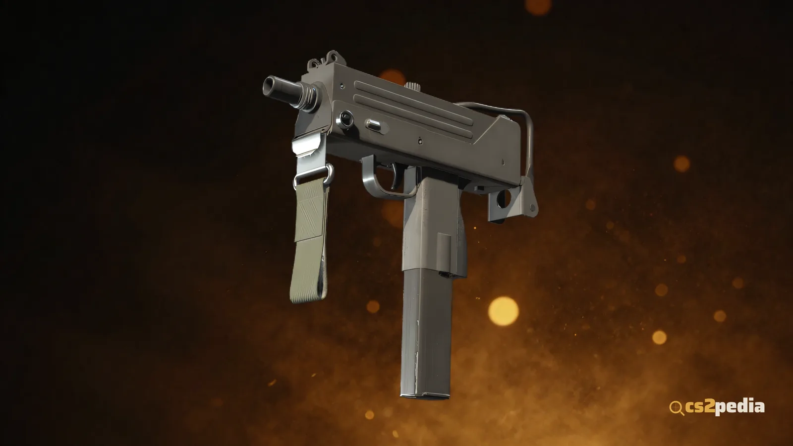 MAC-10 — branded showcase render
